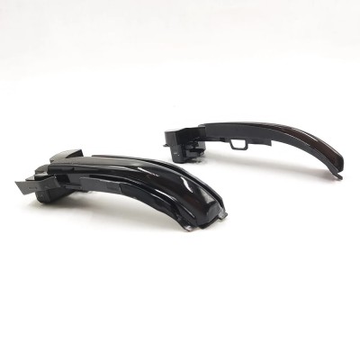 Set de 2 lampi led semnalizare dinamica/progresiva fumurie oglinda Xentech Light Ford Focus MK4 foto
