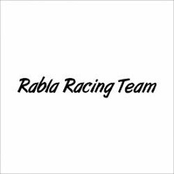 Sticker Rabla Racing Team 10 cm foto