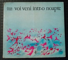 Dona Roșu - Voi veni &icirc;ntr-o noapte (coperta și ilustrații: Sabin Bălașa)