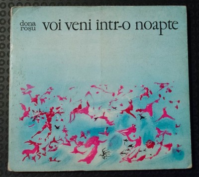 Dona Roșu - Voi veni &amp;icirc;ntr-o noapte (coperta și ilustrații: Sabin Bălașa) foto