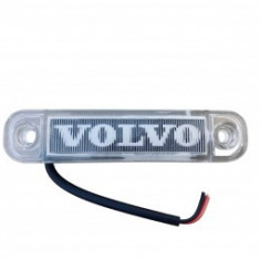 Lampa de gabarit cu LOGO Volvo Alb 12v-24v