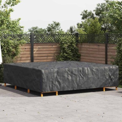 vidaXL Husă pentru mobilier de exterior Negru 300 x 300 x 70 cm 420D 4105859 foto