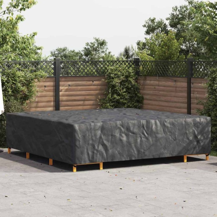 vidaXL Husă pentru mobilier de exterior Negru 300 x 300 x 70 cm 420D 4105859
