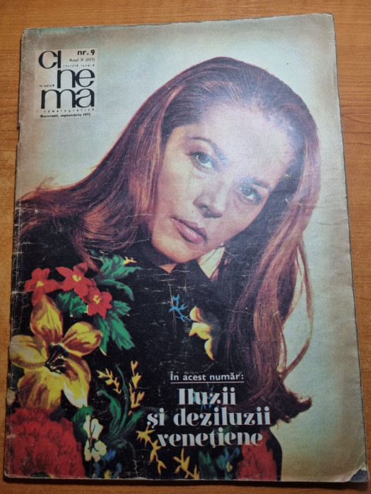 cinema septembrie 1972-drum in penumbra,ilarion ciobanu interviu,marilyn monroe