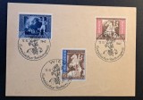 Germania / Austria (Deutsches Reich / Wien 1942) Seria Completă " Wien 1942" pe Fragment cu Ștampilă Oficială (12.10.1942, C.T.O. / Used) CLK1