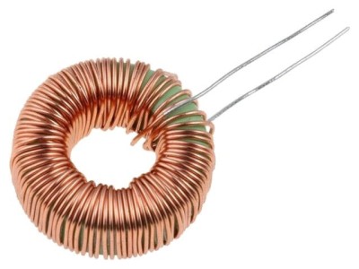 Inductor THT 330uH 1A toroidal foto