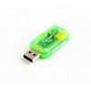 Placa de sunet Gembird Virtus, 3.5 mm Jack x2, USB