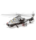 Set de construit din blocuri lego, model ELICOPTER din 283 piese