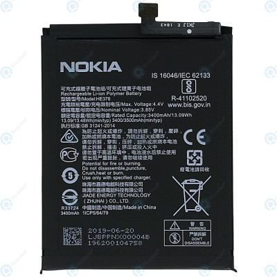 Acumulator Nokia 3.1 Plus TA-1104 TA-1125 HE376 3500mah foto