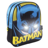 Rucsac Batman 3D cu luminite, 25x31x10 cm, Cerda