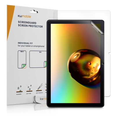 Set 2 Folii de protectie Kwmobile pentru Acer Iconia Tab M10, Transparent, Plastic, KWM000023PZ001C foto