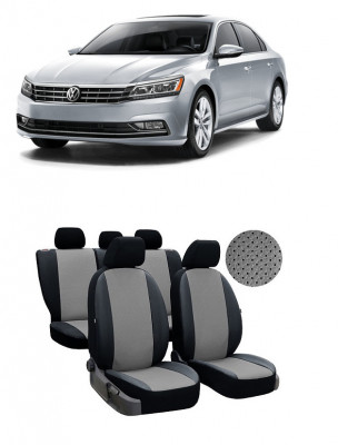 Set huse din piele perforata VW Passat B8 (2014-2018) foto