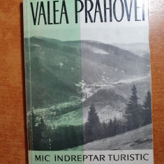 mic indreptar turistic - valea prahovei din anul 1962 - contine harti