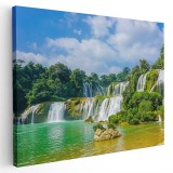 Tablou peisaj cascadele Detian China Tablou canvas pe panza CU RAMA 30x40 cm