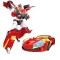 Robot transformabil in masina de curse Robo Revolution rosu
