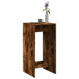 vidaXL Masă de bar, stejar fumuriu, 51x50x103,5 cm, lemn prelucrat 854422