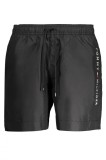 Tommy Hilfiger Pantaloni scurti barbati pentru inot original logo, regular fit, negru, 2XL