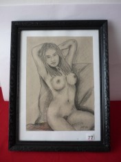 TABLOU GRAFICA IN CREION (Nr.77) foto