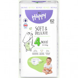 Scutece Happy Soft&amp;amp;Delicate Maxi Plus, Marimea 4, 56 buc