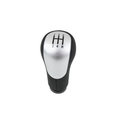 Nuca schimbator viteze, Emzone, Metal/Plastic, Compatibil cu Ford, 5 viteze, Negru/Gri foto