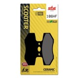 SBS - Plăcuțe de fr&acirc;nă 186HF [817HF] pentru scuter (ceramice)