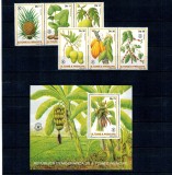 Sao Tome 1981 - Fructe, serie si colita neuzata
