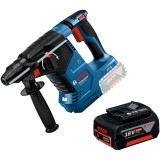 Bosch GBH 18V-24 C + GBA - Rotopercutor SDS-Plus 2.4 J + Acumulator Li-Ion 18 V 6 Ah