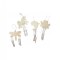 Set 12 clopotei de vant din lemn de decorat Playbox