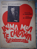 Partitură veche INIMA MEA TE CHEAMĂ - habanera