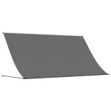 Cumpara ieftin Copertina retractabila, antracit, 300x150 cm, textil si otel