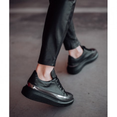 Black Sneakers Negru 37 foto