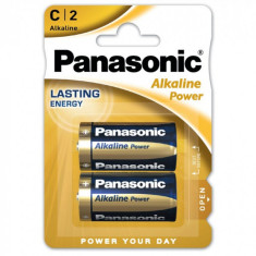 Baterie Panasonic Alkaline Power C R14 1,5V alcalina LR14APB/2BP set 2 buc.