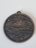 Medalie veche Piatra Craiului | suvenir montan vintage | piesă de colecție