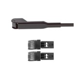 Adaptor fixare pentru stergatoare auto parbriz Alca Germany, pentru brat cu blocare centrala, set 2 buc Kft Auto