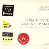 Clara Cernat, Thierry Huillet - George Enesco - Sonates pour violon et piano - CD - 136794