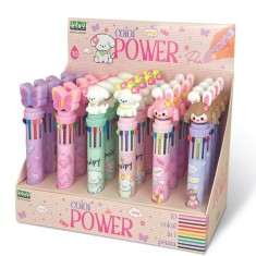 Pix care se sterge, 10 culori in 1, Color Power, 6 modele (24 buc/display) foto