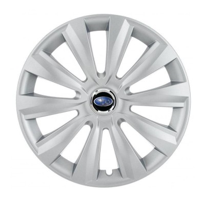 Set 4 Capace Roti, potrivite jantelor de R16, pentru Subaru, model delta cromat foto