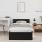 vidaXL Cadru de pat Stejar negru 75 x 190 cm Lemn compozit