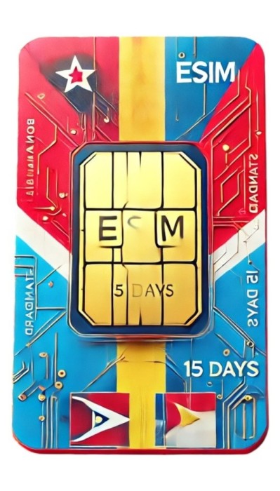 eSIM Bonaire, sint Eustatius and Saba, Unlimited Standard, 15 Days