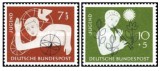 Germania 1956 - Caritate pentru tineret, serie neuzata