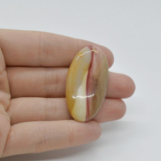 Cabochon mookait 42x22x6mm c9