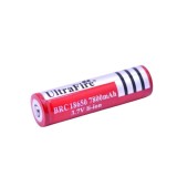 Cumpara ieftin Acumulator 18650 IdeallStore, 3.7V, 7800mAh, Li-Ion, Rosu, 65x18mm