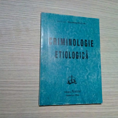 CRIMINOLOGIE ETIOLOGICA - Principalele Teorii - Valerian Cioclei -1996, 151 p.