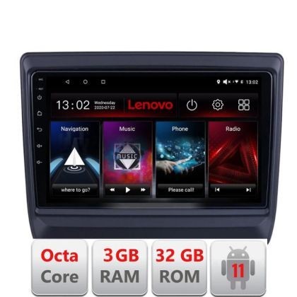 Navigatie Isuzu D-Max 2020- D-DMAX20 Octa Core cu Android Radio Bluetooth Internet GPS WIFI DSP 3+32 GB 4G KIT- LENOVO LITE CarStore Technology