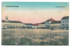 2495 - SF. GHEORGHE, Covasna, Market, Romania - old postcard - unused