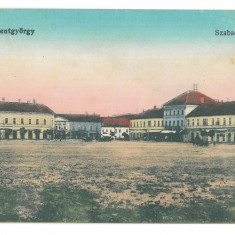 2495 - SF. GHEORGHE, Covasna, Market, Romania - old postcard - unused