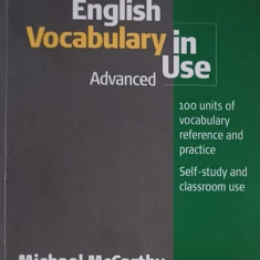 ENGLISH VOCABULARY IN USE, ADVANCED-MICHAEL MCCARTHY, FELICITY O'DELL