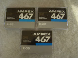Lot 3 Casete AMPEX 30 DAT - Inregistrate o singura data - 25