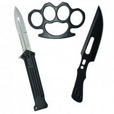 Kit ninja cryo, briceag model cryo, cutit de aruncat la tina, model cryo