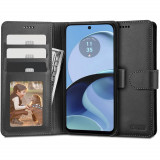 Husa Tech-Protect Wallet Wallet pentru Motorola Moto G14 Negru